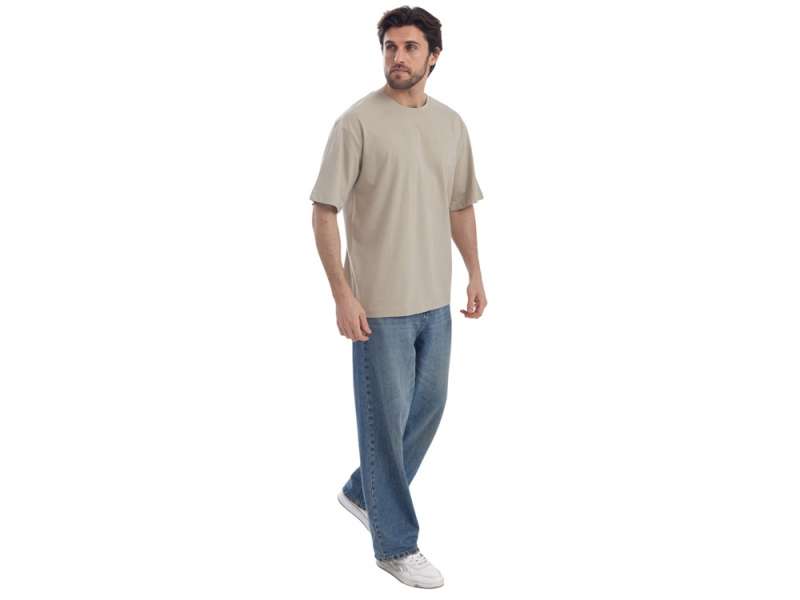 Футболка Kyoto из джерси 180 г/м2 с пич отделкой, унисекс, оливковый №8