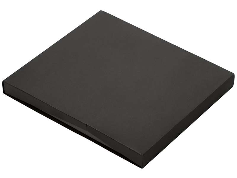 Подарочный набор Tesla с блокнотом А5, ручкой и пауэрбенком на 10 000 mAh, черный №11