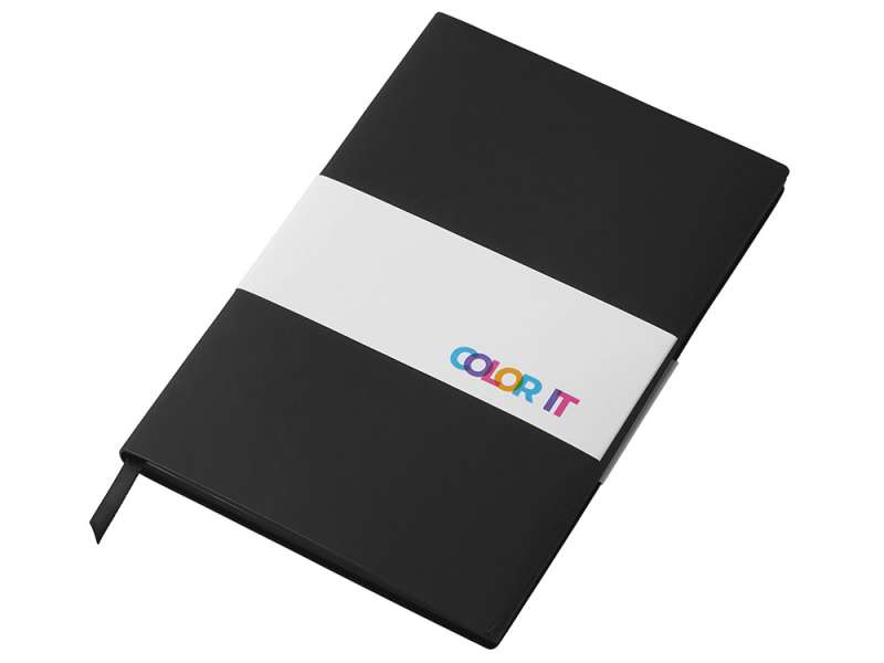 Блокнот C1 софт-тач, гибкая обложка, 128 листов, черный №6