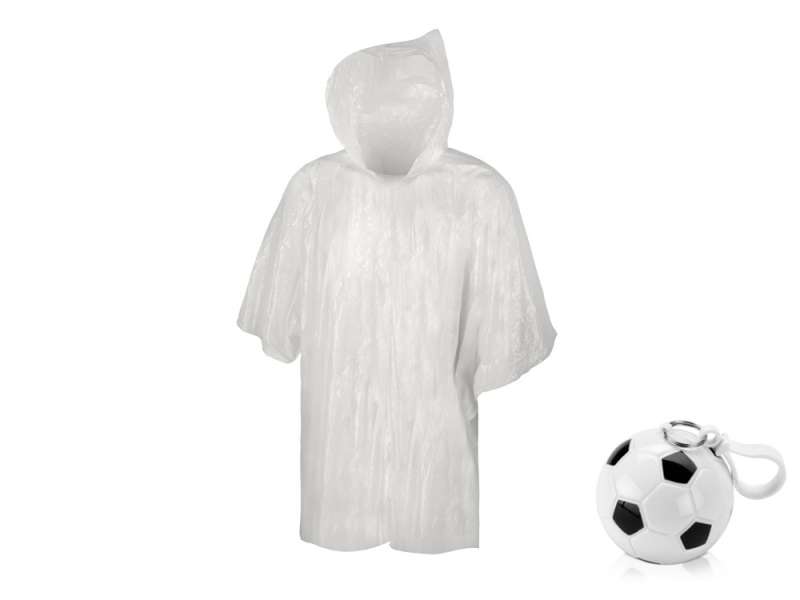 Дождевик в футляре Футбольный мяч