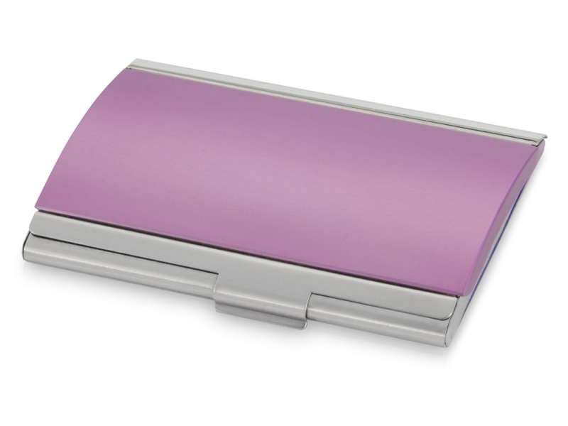 Визитница Смит, фиолетовый/серебристый