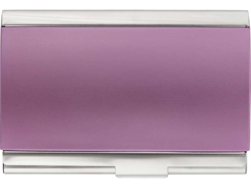 Визитница Смит, фиолетовый/серебристый №3