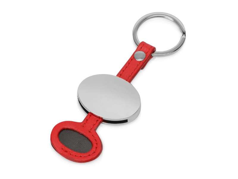 Брелок Авалон, красный/серебристый №2