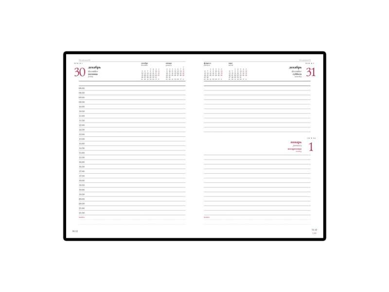 Ежедневник А5 датированный Sidney Nebraska 2026, черный (золотой обрез) №2