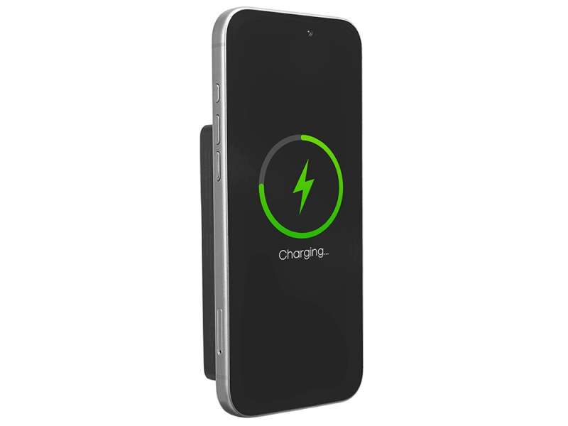 Магнитный беспроводной внешний аккумулятор, QC/PD Сёрф, 10000 мАч, серый №7