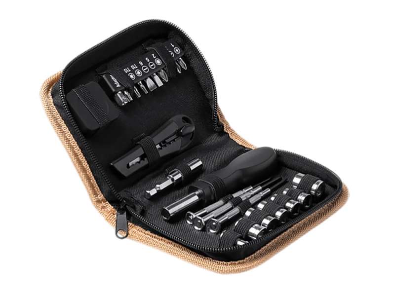 Набор инструментов Декер, 25 аксессуаров, бежевый №2