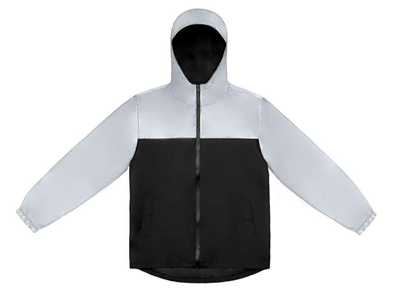 Ветровка светоотражающая Рефлектор гибрид, светоотражающий/черный №2