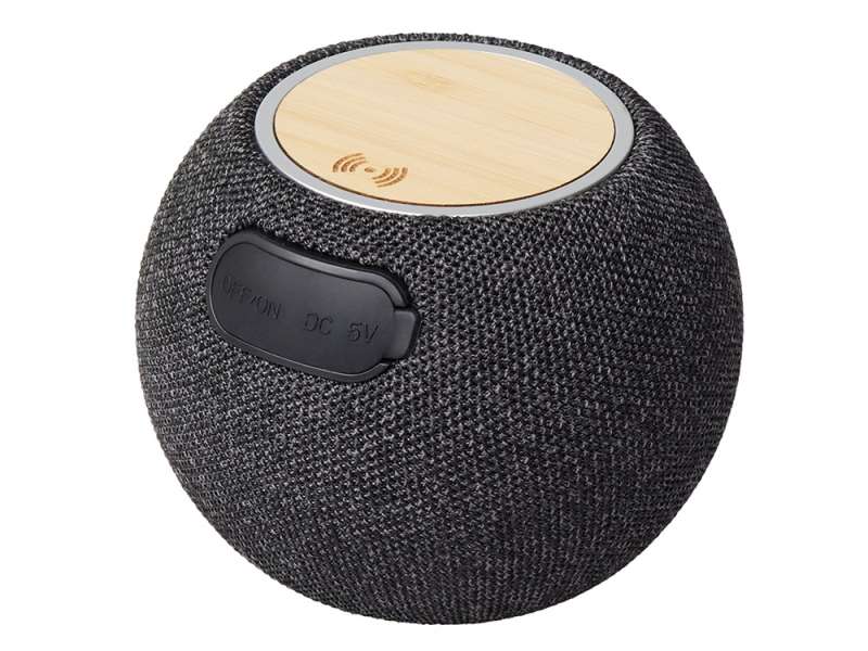 Портативная колонка с беспроводной зарядкой Ареа, 5 Вт №9