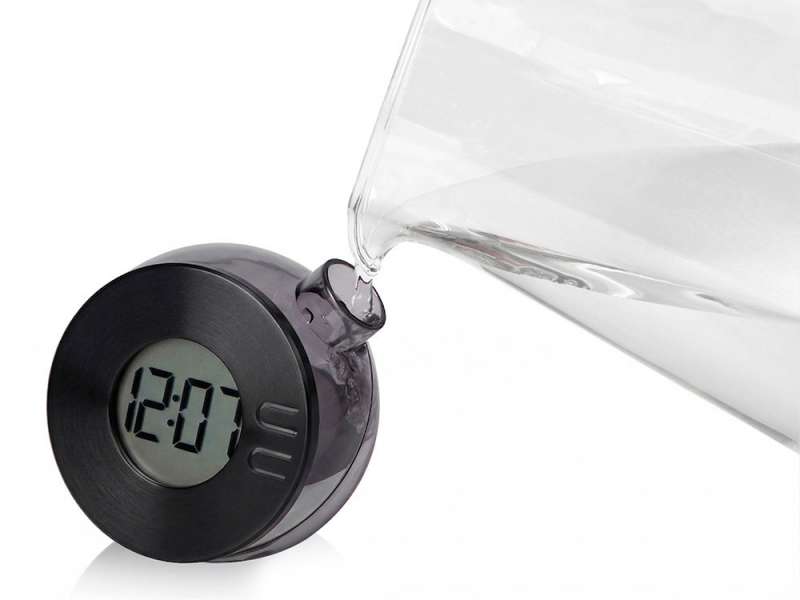 Водяные часы из бамбука Splash Hour, черный №2