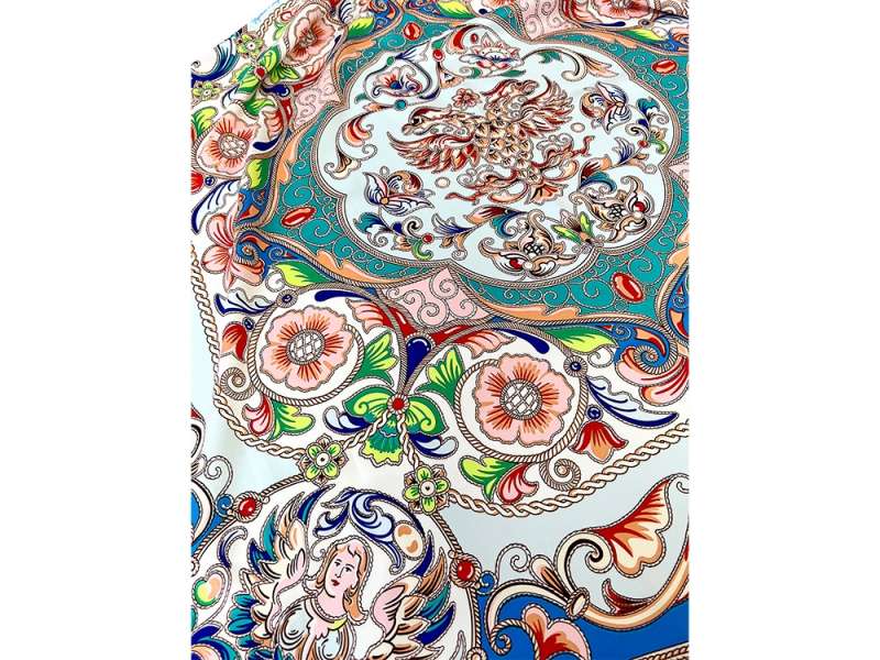 Платок Шедевры русских эмальеров №2