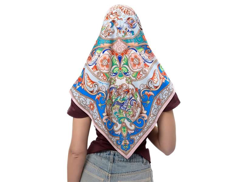 Платок Шедевры русских эмальеров №4