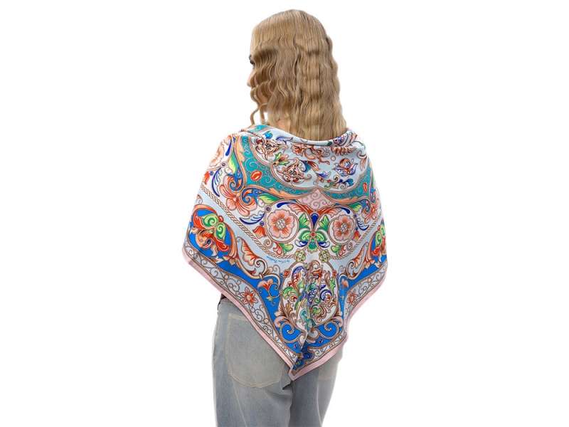 Платок Шедевры русских эмальеров №5