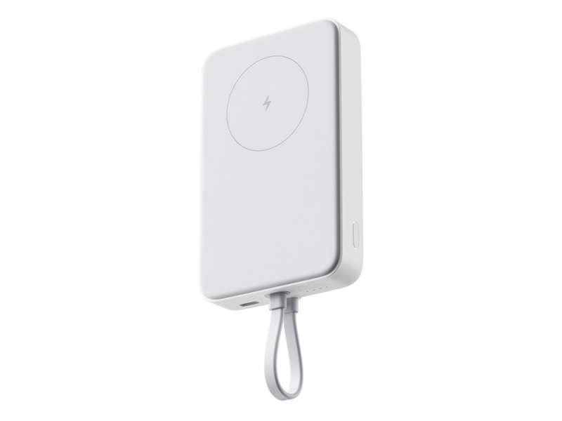 Внешний аккумулятор с кабелем Xiaomi 33W Magnetic Power Bank 10000mAh (Integrated Cable) White Внешний аккумулятор с кабелем Xiaomi 33W Magnetic Power Bank 10000mAh (Integrated Cable) White