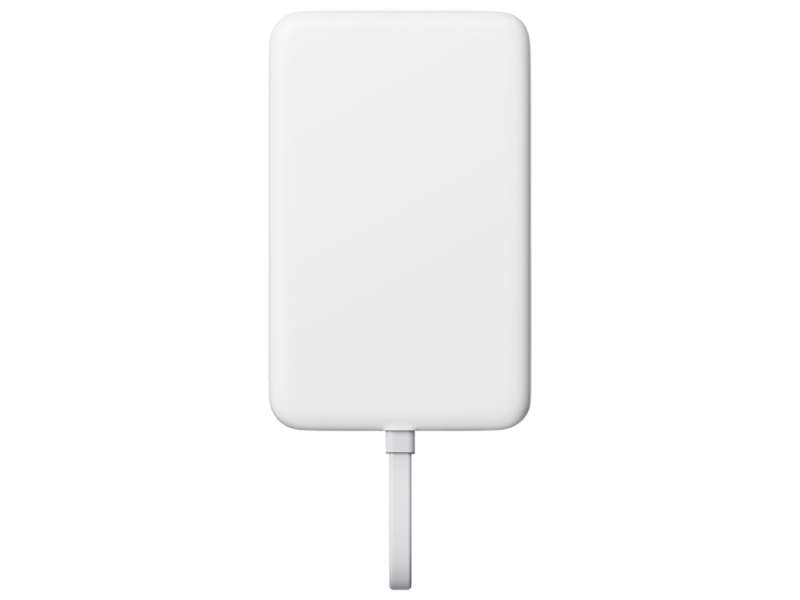 Внешний аккумулятор с кабелем Xiaomi 33W Magnetic Power Bank 10000mAh (Integrated Cable) White №9