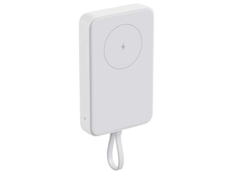 Внешний аккумулятор с кабелем Xiaomi 33W Magnetic Power Bank 10000mAh (Integrated Cable) White №4
