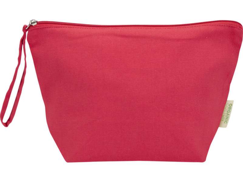 Косметичка Odisha из органического материала OCS, 180 г/м², 3 л, красный №2