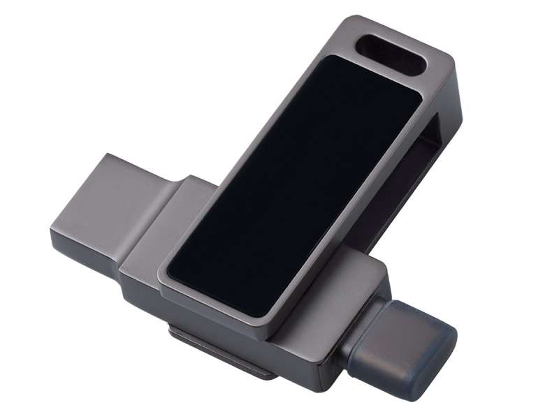 Флешка 32 ГБ USB Type-C и USB 3.0 с подсветкой лого Спинлайт №9