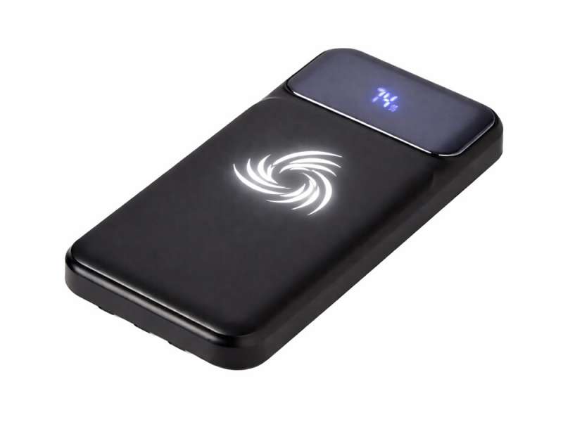 Внешний беспроводной аккумулятор c QC/PD Арти, 10000 mAh, черный Внешний беспроводной аккумулятор c QC/PD Арти, 10000 mAh, черный