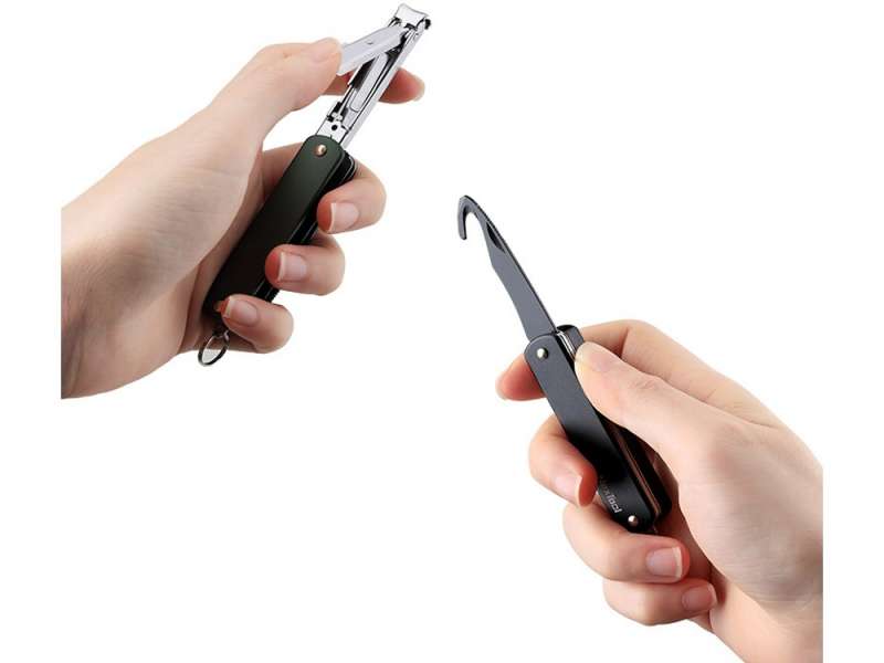 Мультитул-книпсер Nextool Multi Functional Nail Clipper, черный, 6 функций №3