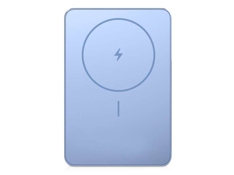 Внешний аккумулятор Xiaomi Super Slim Magnetic Power Bank 5000 Blue Внешний аккумулятор Xiaomi Super Slim Magnetic Power Bank 5000 Blue