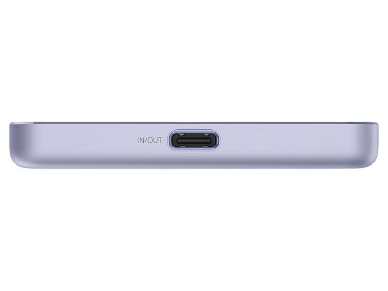 Внешний аккумулятор Xiaomi Super Slim Magnetic Power Bank 5000 Purple №4