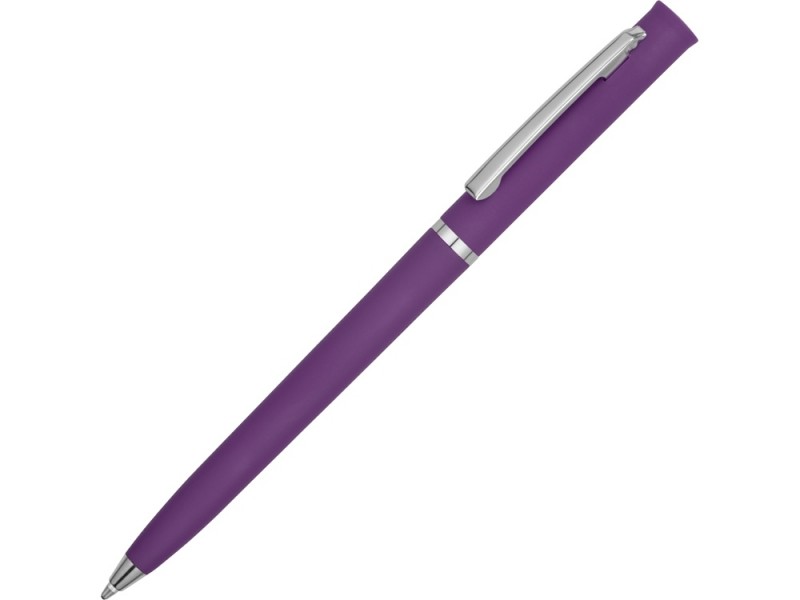 Ручка пластиковая шариковая Slim soft-touch №1