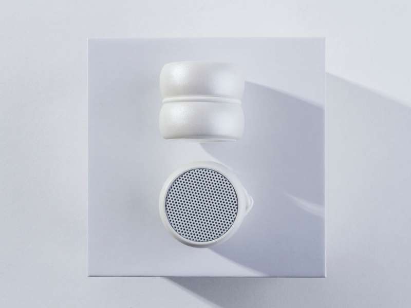 Портативные парные колонки TWS YoYo Stereo, белый №2