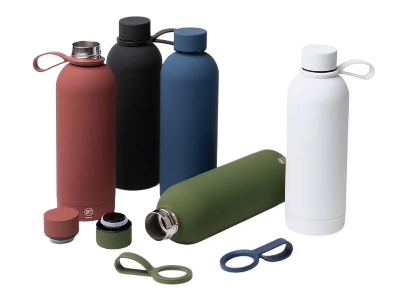 Термобутылка из переработанной нержавеющей стали 500 мл Сивас (SIVAS), темно-красный №2