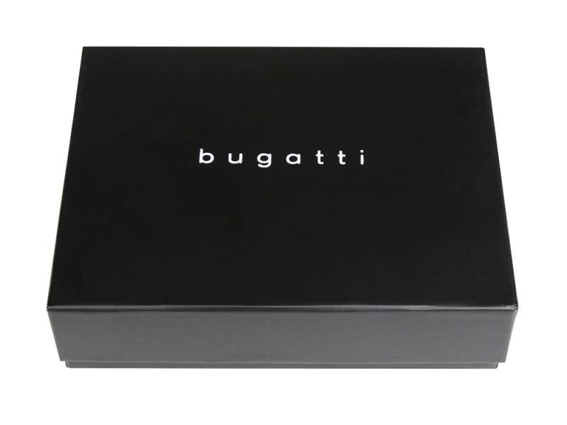 Портмоне для кредитных карт BUGATTI ЧЕРНАЯ МАГИЯ | BLACK MAGIC, с защитой данных RFID, черное, натуральная кожа козы, 10х0,5х7 см №6