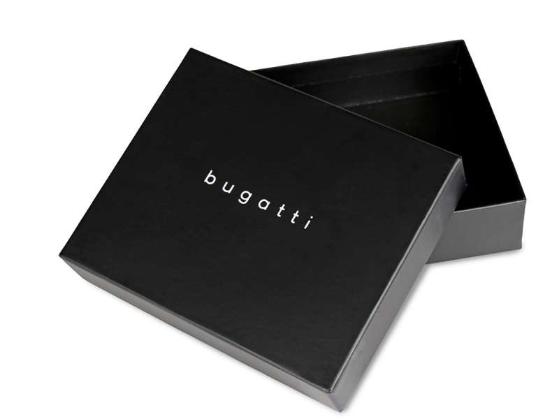 Портмоне для кредитных карт BUGATTI ЧЕРНАЯ МАГИЯ | BLACK MAGIC, с защитой данных RFID, черное, натуральная кожа козы, 10х0,5х7 см №7