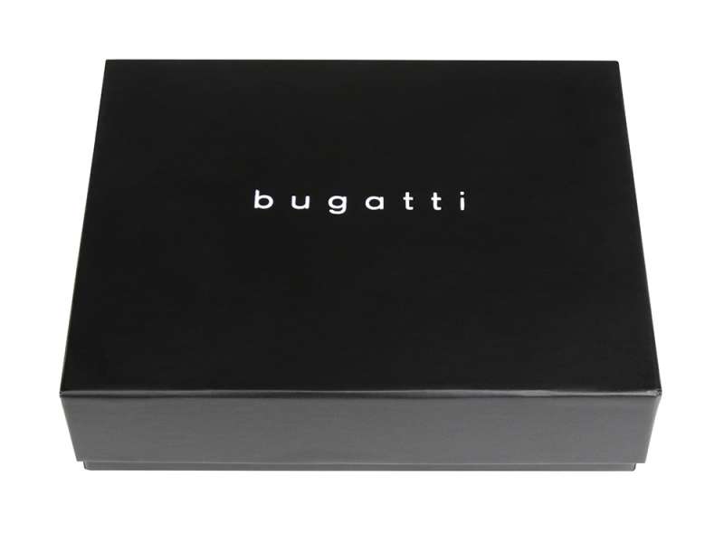 Портмоне для кредитных карт BUGATTI НОМ | NOME, с защитой данных RFID, черное, натуральная воловья кожа, 10,2х0,3х8,2 см №6