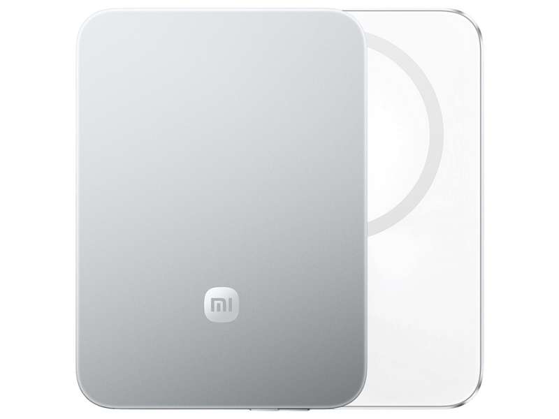 Внешний аккумулятор Xiaomi UltraThin Magnetic Power Bank 5000 15W GL Glacier Silver №8