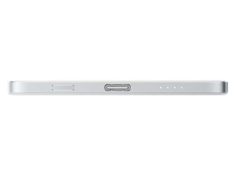 Внешний аккумулятор Xiaomi UltraThin Magnetic Power Bank 5000 15W GL Glacier Silver №7