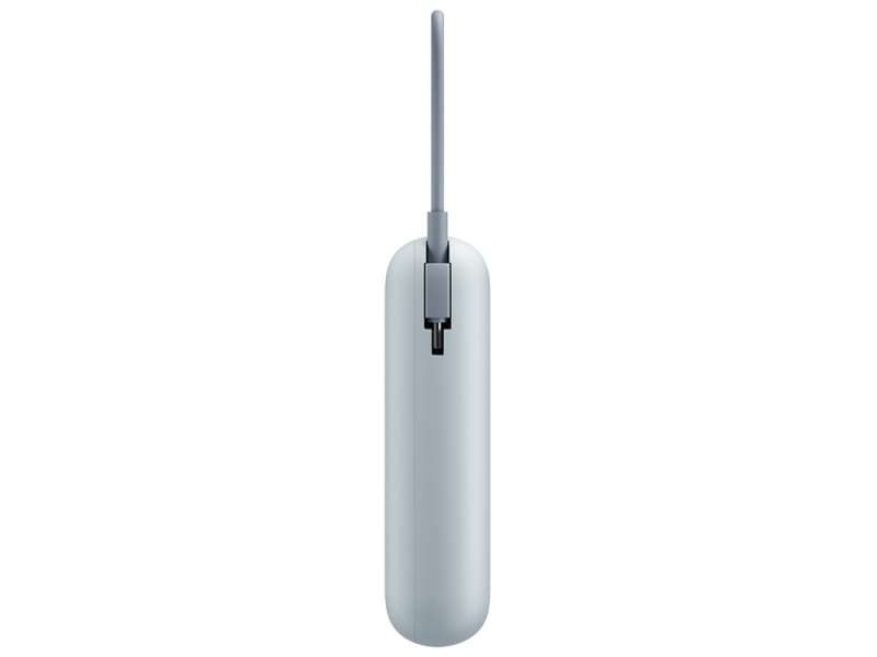 Внешний аккумулятор со встроенным кабелем Mi Power Bank 10000mAh (Integrated Cable) Ice Blue GL №3