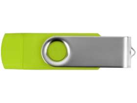 USB/micro USB-флешка 2.0 на 16 Гб Квебек OTG, зеленое яблоко №4