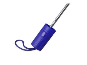 Зонт складной Tulsa, полуавтоматический, 2 сложения, с чехлом, синий №6