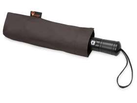 Зонт складной Ontario, автоматический, 3 сложения, с чехлом, коричневый №4