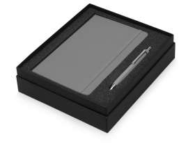 Подарочный набор Moleskine Hemingway с блокнотом А5 и ручкой, серый №2