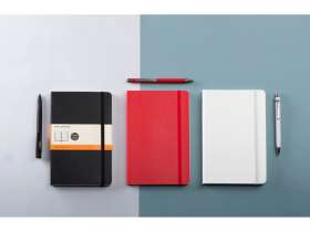 Подарочный набор Moleskine Amelie с блокнотом А5 Soft и ручкой, черный №6
