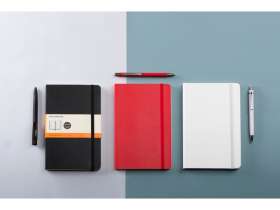 Подарочный набор Moleskine Amelie с блокнотом А5 Soft и ручкой, черный №7