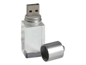 USB-флешка на 16 ГБ,micro USB  серебро №2