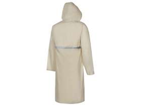 Длинный дождевик Lanai  из полиэстера со светоотражающей тесьмой, молочный №12