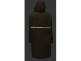 Длинный дождевик Lanai  из полиэстера со светоотражающей тесьмой, молочный №8