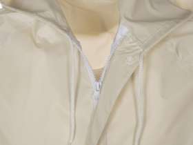 Длинный дождевик Lanai  из полиэстера со светоотражающей тесьмой, молочный №7