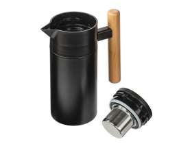 Вакуумный термокувшин Arctic с ситечком, 1200мл, черный №13