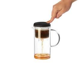 Стеклянный заварочный чайник Gunfu, 600 мл №4