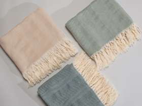 Плед Hild, бежевый №2