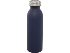 Бутылка Riti объемом 500 мл с медной обшивкой и вакуумной изоляцией , темно-синий №4