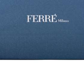 Зонт складной автоматичский Ferre Milano, синий №7