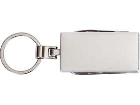 Квадратный мини-мультитул, серебристый №4